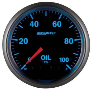 Autometer - AutoMeter GAUGE OIL PRESS 2 1/16in. 100PSI STPR MTR W/PK/WRN ELITE W/O PRO-CONTROL - 5652-05702 - Image 5