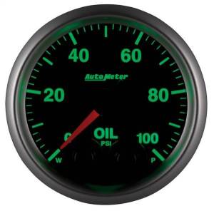 Autometer - AutoMeter GAUGE OIL PRESS 2 1/16in. 100PSI STPR MTR W/PK/WRN ELITE W/O PRO-CONTROL - 5652-05702 - Image 6