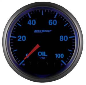 Autometer - AutoMeter GAUGE OIL PRESS 2 1/16in. 100PSI STEPPER MOTOR W/PEAK/WARN W/O SENSOR - 5652-05702-NS - Image 2