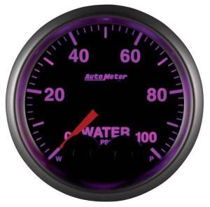Autometer - AutoMeter GAUGE WATERP 2 1/16in. 100PSI STEPPER MOTOR W/PEAK/WARN ELITE-4AN SENSOR - 5668-05702-A - Image 7