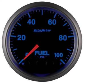 Autometer - AutoMeter GAUGE FUELP 2 1/16in. 100PSI DIGITAL STPR MTR W/PK/WRN ELITE-4AN SENSOR - 5671-05702-A - Image 2