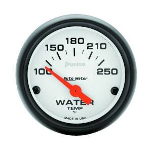 AutoMeter GAUGE WATER TEMP 2 1/16in. 100-250deg.F ELECTRIC PHANTOM - 5737