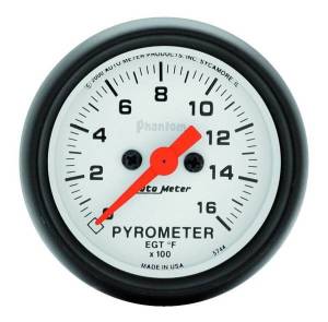 AutoMeter GAUGE PYROMETER (EGT) 2 1/16in. 1600deg.F DIGITAL STEPPER MOTOR PHANTOM - 5744