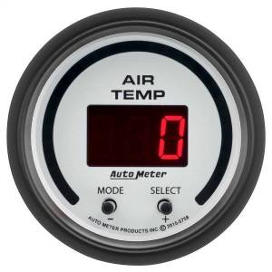AutoMeter GAUGE AIR TEMP DUAL 2 1/16in. 0-300deg.F DIGITAL PHANTOM - 5758