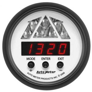 AutoMeter GAUGE TACHOMETER DIGITAL RPM W/LED SHIFT LIGHT PHANTOM - 5787