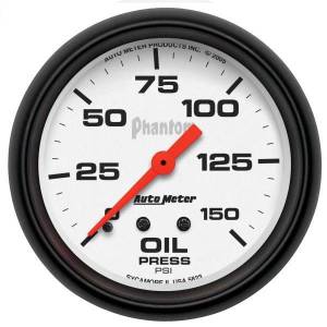 AutoMeter GAUGE OIL PRESSURE 2 5/8in. 150PSI MECHANICAL PHANTOM - 5823