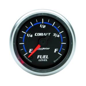 AutoMeter GAUGE FUEL LEVEL 2 1/16in. 0-280O PROGRAMMABLE COBALT - 6114