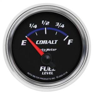 AutoMeter GAUGE FUEL LEVEL 2 1/16in. 240OE TO 33OF ELEC COBALT - 6116