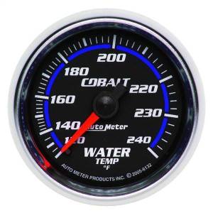 AutoMeter GAUGE WATER TEMP 2 1/16in. 120-240deg.F MECHANICAL COBALT - 6132