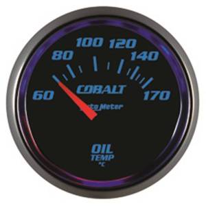 AutoMeter GAUGE OIL TEMP 2 1/16in. 60-170deg.C ELECTRIC COBALT - 6148-M