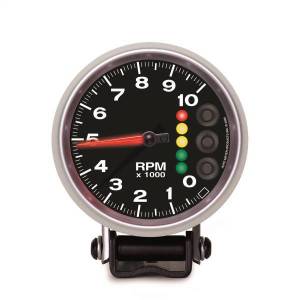 AutoMeter GAUGE TACH 3 3/4in. 10K RPM W/PIT ROAD SPEED LIGHTS/PEAK MEM ELITE - 6606-05705