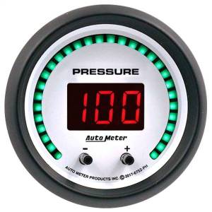 AutoMeter GAUGE PRESSURE 2 1/16in. TWO CHANNEL SELECTABLE PHANTOM ELITE DIGITAL - 6752-PH