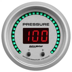 AutoMeter GAUGE PRESSURE 2 1/16in. TWO CHANNEL SELECTABLE ULTRA-LITE ELITE DIGITAL - 6752-UL