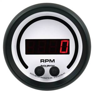 AutoMeter GAUGE TACHOMETER 3 3/8in. 16K RPM IN-DASH PHANTOM ELITE DIGITAL - 6798-PH