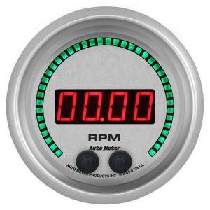 AutoMeter GAUGE TACHOMETER 3 3/8in. 16K RPM IN-DASH ULTRA-LITE ELITE DIGITAL - 6798-UL