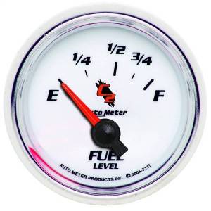 AutoMeter GAUGE FUEL LEVEL 2 1/16in. 73OE TO 10OF ELEC C2 - 7115