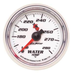 AutoMeter GAUGE WATER TEMP 2 1/16in. 140-280deg.F MECHANICAL C2 - 7131