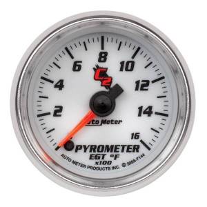 AutoMeter GAUGE PYROMETER (EGT) 2 1/16in. 1600deg.F DIGITAL STEPPER MOTOR C2 - 7144