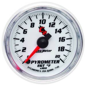 AutoMeter GAUGE PYROMETER (EGT) 2 1/16in. 2000deg.F DIGITAL STEPPER MOTOR C2 - 7145