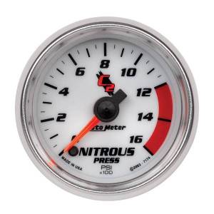 AutoMeter GAUGE NITROUS PRESSURE 2 1/16in. 1600PSI DIGITAL STEPPER MOTOR C2 - 7174
