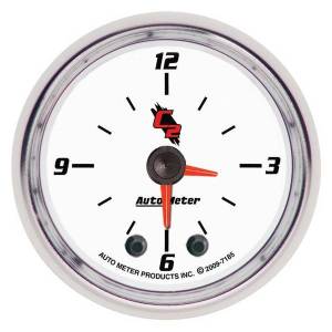 AutoMeter GAUGE CLOCK 2 1/16in. 12HR ANALOG C2 - 7185