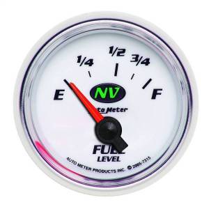 AutoMeter GAUGE FUEL LEVEL 2 1/16in. 73OE TO 10OF ELEC NV - 7315