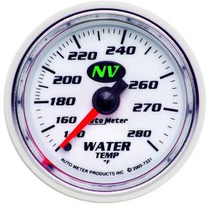 AutoMeter GAUGE WATER TEMP 2 1/16in. 140-280deg.F MECHANICAL NV - 7331