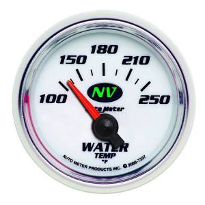 AutoMeter GAUGE WATER TEMP 2 1/16in. 100-250deg.F ELECTRIC NV - 7337