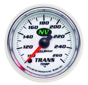 AutoMeter GAUGE TRANSMISSION TEMP 2 1/16in. 100-260deg.F DIGITAL STEPPER MOTOR NV - 7357