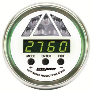 Autometer - AutoMeter GAUGE SHIFT LIGHT DIGITAL RPM W/GREEN LED LIGHT DPSS LEVEL 1 NV - 7387 - Image 1