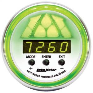 Autometer - AutoMeter GAUGE SHIFT LIGHT DIGITAL RPM W/GREEN LED LIGHT DPSS LEVEL 1 NV - 7387 - Image 2