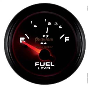 Autometer - AutoMeter GAUGE FUEL LEVEL 2 1/16in. 73OE TO 10OF ELEC PHANTOM II - 7515 - Image 2