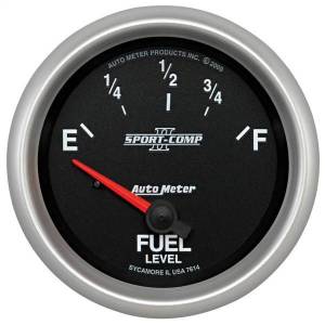 AutoMeter GAUGE FUEL LEVEL 2 5/8in. 0OE TO 90OF ELEC SPORT-COMP II - 7614