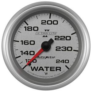 AutoMeter GAUGE WATER TEMP 2 5/8in. 120-240deg.F MECHANICAL ULTRA-LITE II - 7732