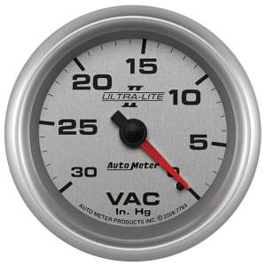 AutoMeter GAUGE VACUUM 2 5/8in. 30INHG MECHANICAL ULTRA-LITE II - 7784