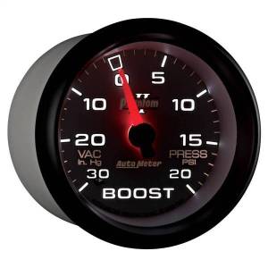 Autometer - AutoMeter GAUGE VAC/BOOST 2 5/8in. 30INHG-20PSI MECHANICAL PHANTOM II - 7801 - Image 5