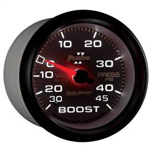 Autometer - AutoMeter GAUGE VAC/BOOST 2 5/8in. 30INHG-45PSI MECHANICAL PHANTOM II - 7808 - Image 5