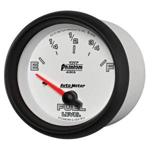 Autometer - AutoMeter GAUGE FUEL LEVEL 2 5/8in. 0OE TO 90OF ELEC PHANTOM II - 7814 - Image 2