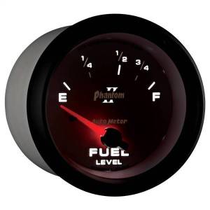 Autometer - AutoMeter GAUGE FUEL LEVEL 2 5/8in. 73OE TO 10OF ELEC PHANTOM II - 7815 - Image 5