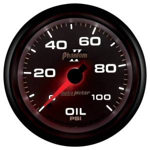 Autometer - AutoMeter GAUGE OIL PRESSURE 2 5/8in. 100PSI MECHANICAL PHANTOM II - 7821 - Image 6