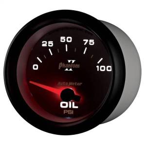 Autometer - AutoMeter GAUGE OIL PRESSURE 2 5/8in. 100PSI ELECTRIC PHANTOM II - 7827 - Image 3