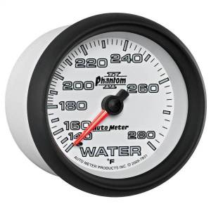 Autometer - AutoMeter GAUGE WATER TEMP 2 5/8in. 140-280deg.F MECHANICAL PHANTOM II - 7831 - Image 4