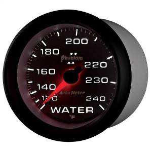 Autometer - AutoMeter GAUGE WATER TEMP 2 5/8in. 120-240deg.F MECHANICAL PHANTOM II - 7832 - Image 3