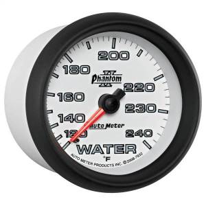 Autometer - AutoMeter GAUGE WATER TEMP 2 5/8in. 120-240deg.F MECHANICAL PHANTOM II - 7832 - Image 4