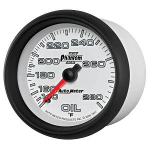 Autometer - AutoMeter GAUGE OIL TEMP 2 5/8in. 140-280deg.F MECHANICAL PHANTOM II - 7841 - Image 2