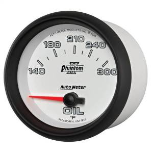 Autometer - AutoMeter GAUGE OIL TEMP 2 5/8in. 140-300deg.F ELECTRIC PHANTOM II - 7848 - Image 2