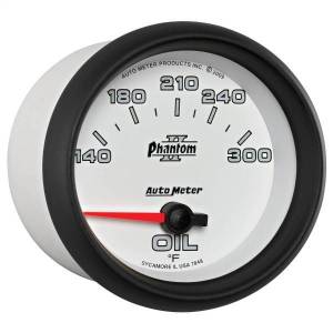 Autometer - AutoMeter GAUGE OIL TEMP 2 5/8in. 140-300deg.F ELECTRIC PHANTOM II - 7848 - Image 4