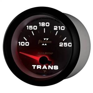 Autometer - AutoMeter GAUGE TRANSMISSION TEMP 2 5/8in. 100-250deg.F ELECTRIC PHANTOM II - 7857 - Image 3