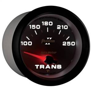 Autometer - AutoMeter GAUGE TRANSMISSION TEMP 2 5/8in. 100-250deg.F ELECTRIC PHANTOM II - 7857 - Image 5