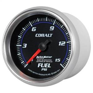 Autometer - AutoMeter GAUGE FUEL PRESSURE 2 5/8in. 15PSI MECHANICAL COBALT - 7911 - Image 2